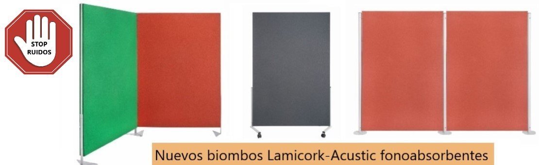 Biombos Lamicork Acustic